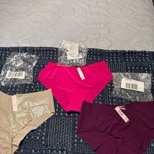 Victoria's Secret Pink and Purple Underwear Set